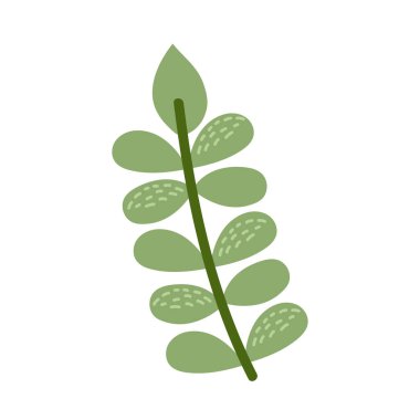 yeşil dal yaprakları