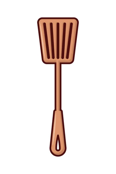 BBQ spatule grill — Image vectorielle