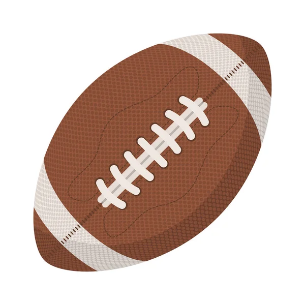 American Football Sportballon — Stockvektor