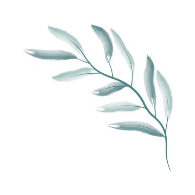 bahçe suluboya dalı