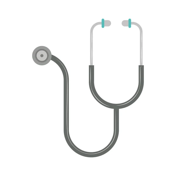 Stetoskop hälso-och sjukvårdsverktyg — Stock vektor