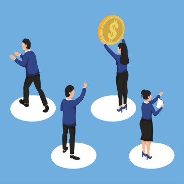 dört finansal yönetim işadamı