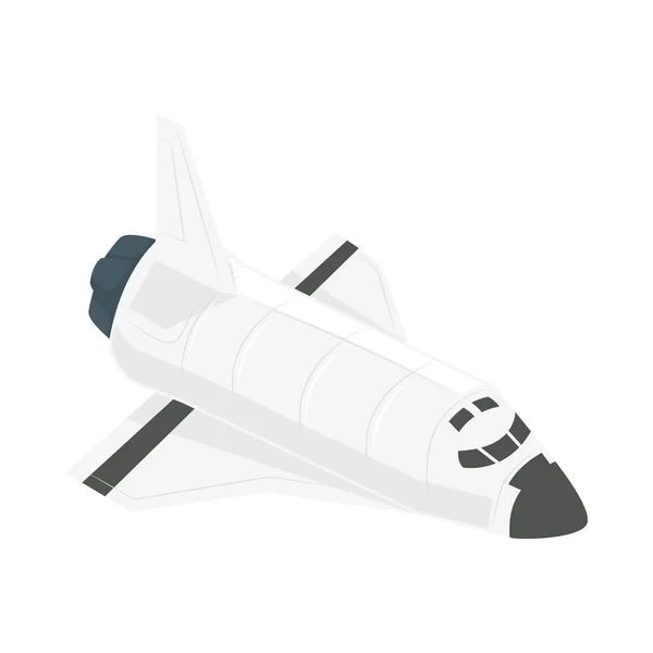 Nave espacial vehículo espacial — Vector de stock