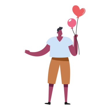 afro erkek aşık karakteri