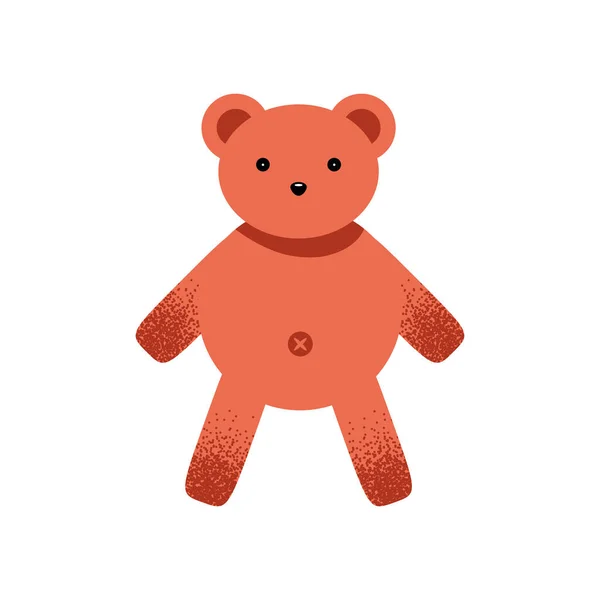 Niedźwiedź pluszowy zabawka — Wektor stockowy