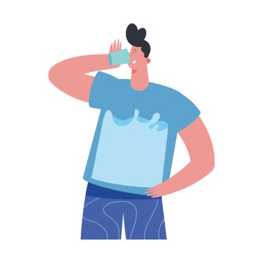 genç çocuk içme suyu