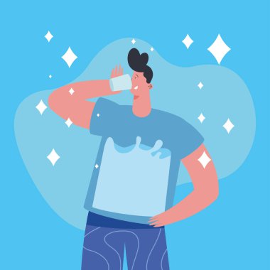 susuz adamın içme suyu