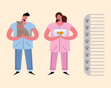 Veterinerlik hizmeti çifti