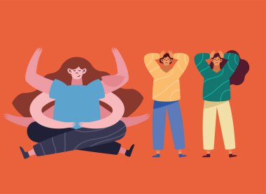 çoklu görev üç kişi