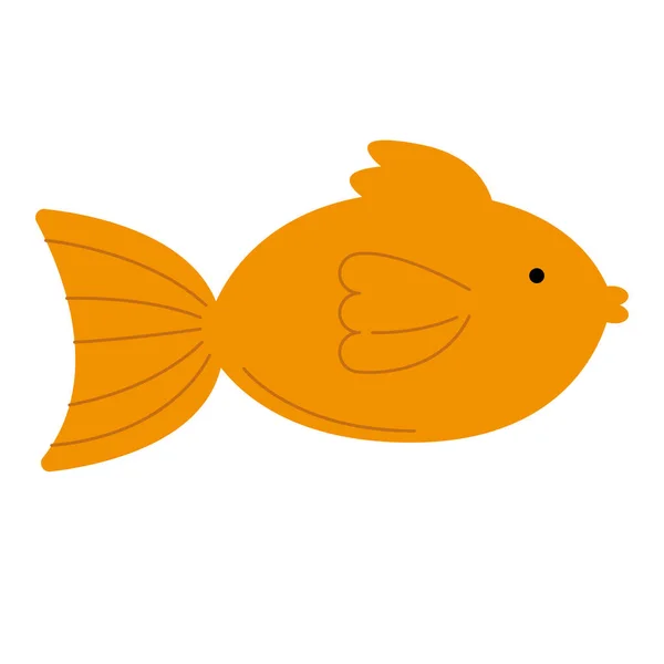 Zlatý rybí miláček — Stockový vektor