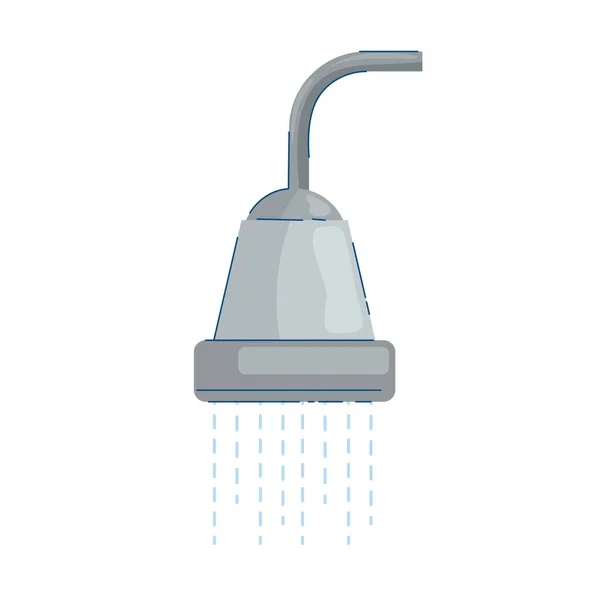 Sprcha vany — Stockový vektor