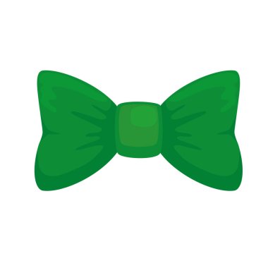 yeşil papyon aksesuarı