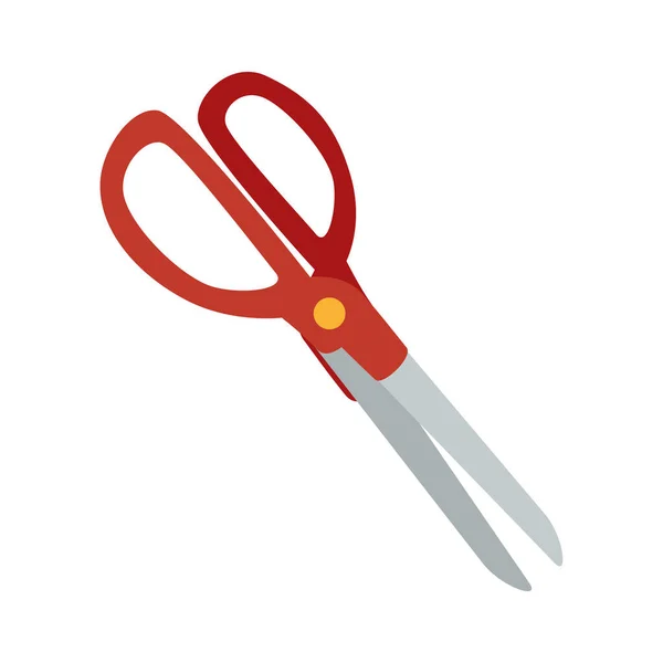 Поставка красных ножниц — стоковый вектор