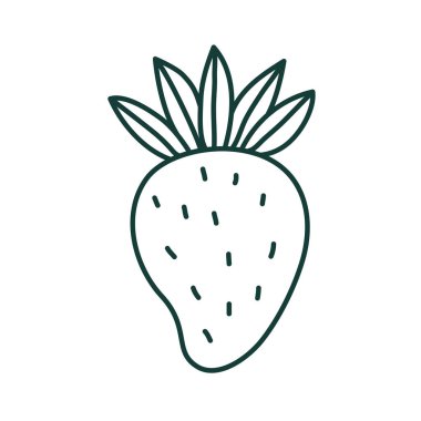 Çilekli meyve çok lezzetli.