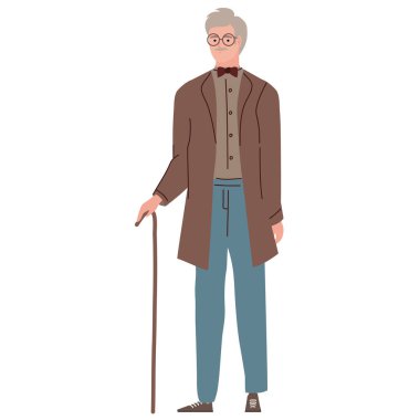 Erkekler şık kıyafetler giyer.