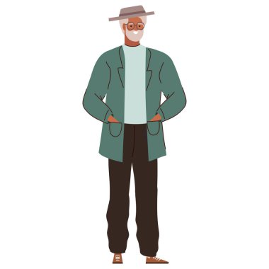 Erkekler şık kıyafetler giyer.