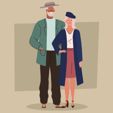 Son sınıflar şık kıyafetler giyer.