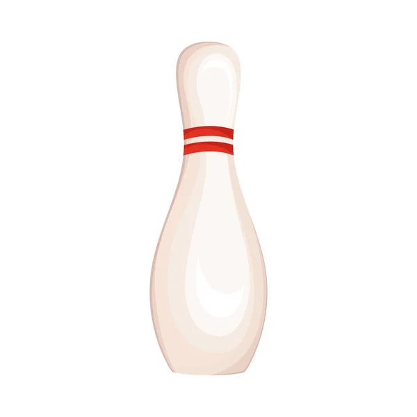 Bowling sport pin — Stockvector