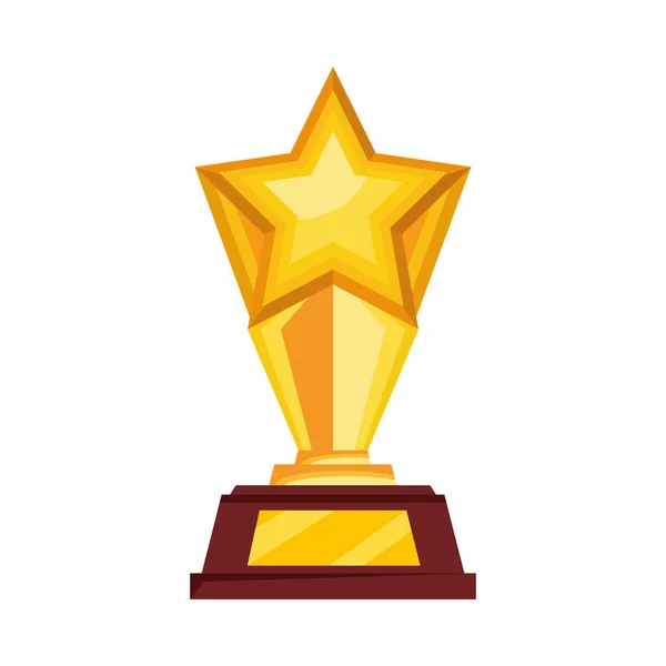 Stjärnan Trophy Cup — Stock vektor