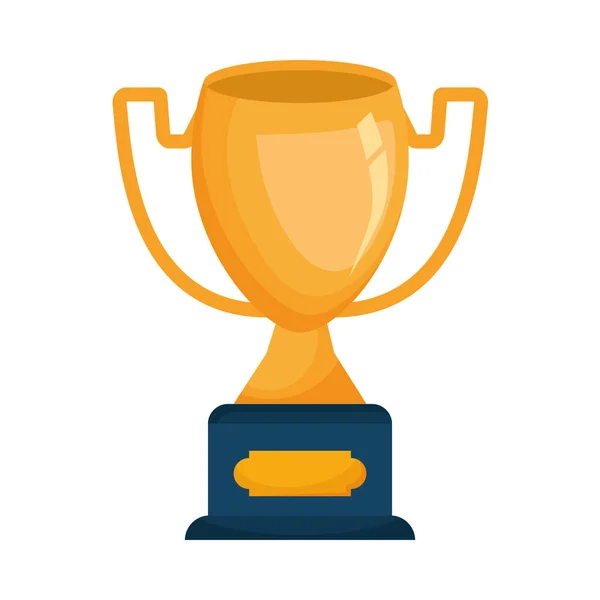 Trophy golden award — Stock Vector