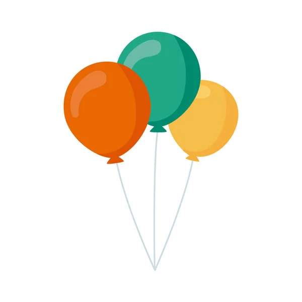 气球装饰派对 — 图库矢量图片