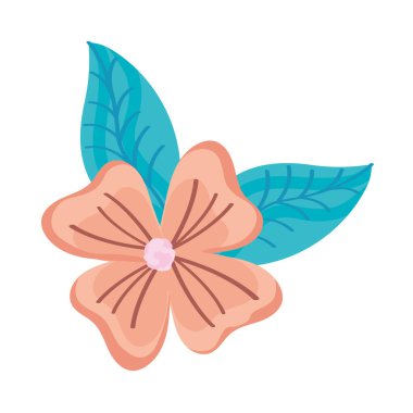 yeşil yaprakları çiçek