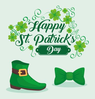 Aziz Patrick Günü kutlaması için poster