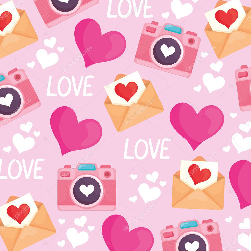 pattern of love icons