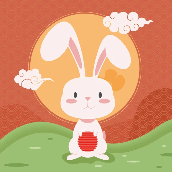 tavşan ve ay sahnesi