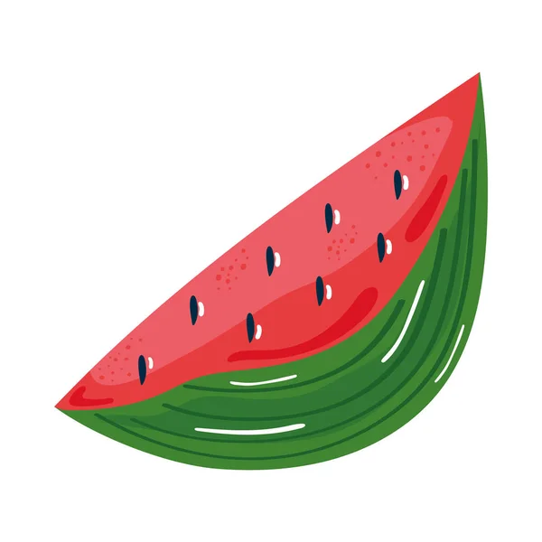 新鲜蔬菜西瓜 — 图库矢量图片
