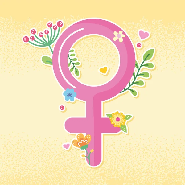 女性性别符号 — 图库矢量图片