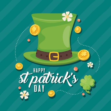 Aziz Patrick Günü kartpostalları.