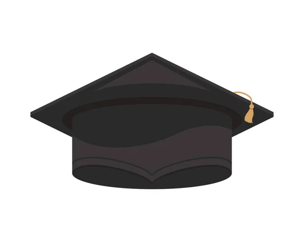 Chapeau de graduation accessoire — Image vectorielle