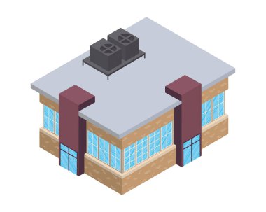 ön cephe izometrik oluşturuluyor