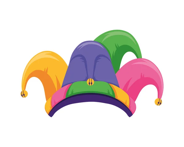 Jester hat icon — Stock Vector