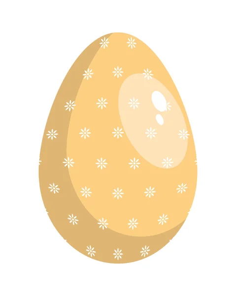 Пунктирною пасхальне яйце — стоковий вектор