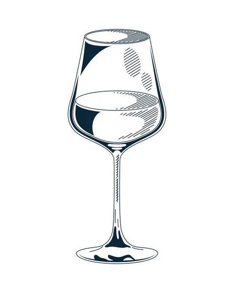 Coupe de vin boisson — Image vectorielle