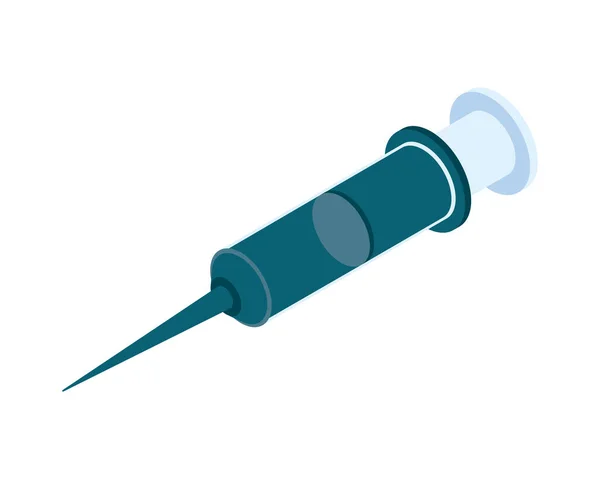 Injectiespuit — Stockvector