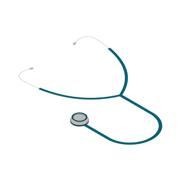Narzędzia medyczne stetoskopowe — Wektor stockowy