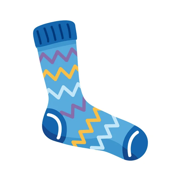 Ondas calcetín colores — Vector de stock