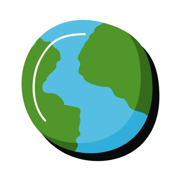 Världen planeten jorden — Stock vektor