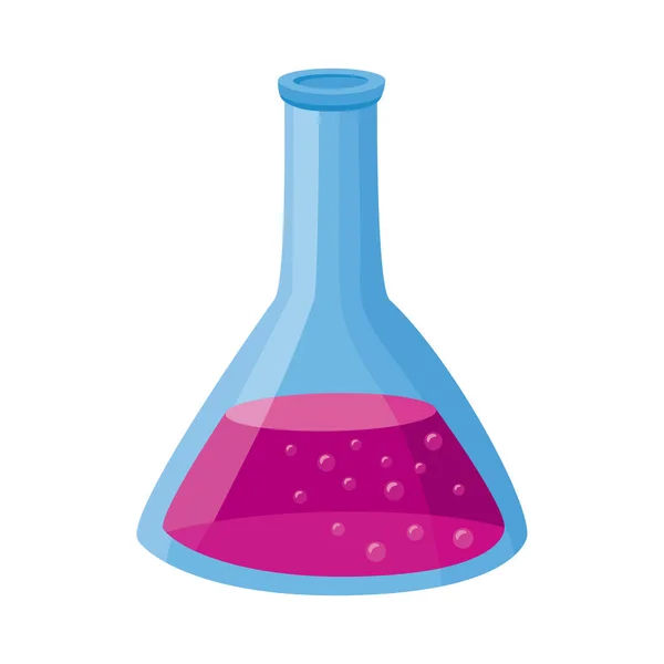 Chemistry lab flask — Stock Vector