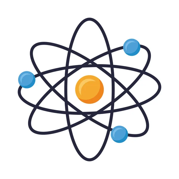 Molécula atómica química — Vector de stock