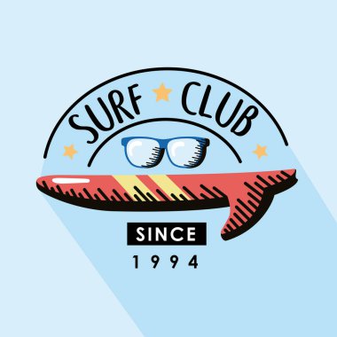 Sörf kulübü kartpostalı