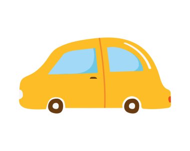 küçük sarı araba