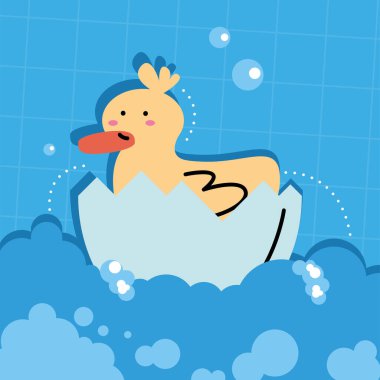 Yumurtadaki şirin ördek