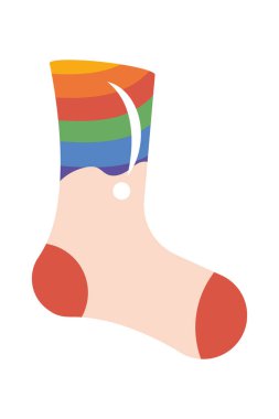 Lgtbi bayrağıyla çorap