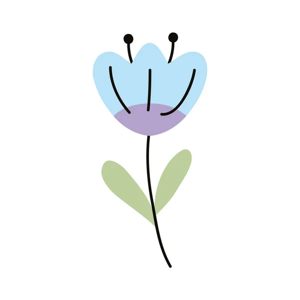 Весенний голубой цветок — стоковый вектор
