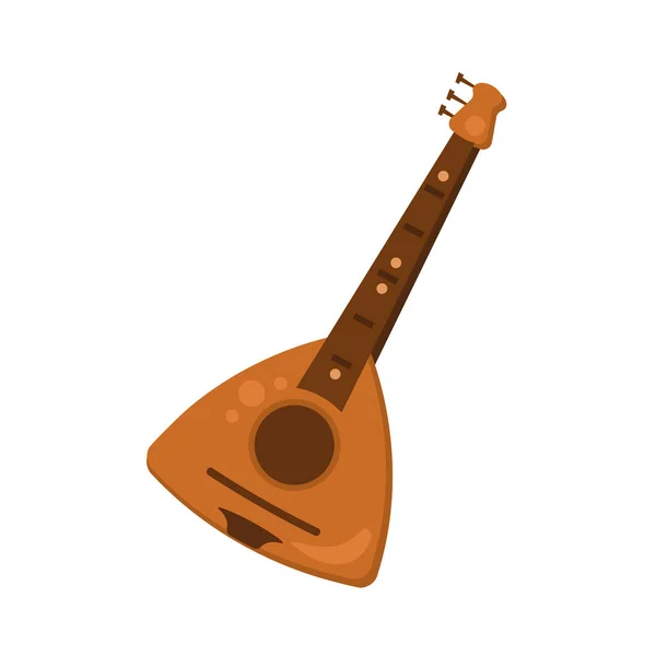 Balalaika musikinstrument — Stock vektor