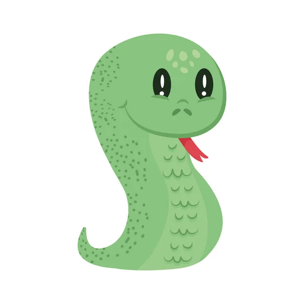 Słodkie zwierzę węża — Wektor stockowy